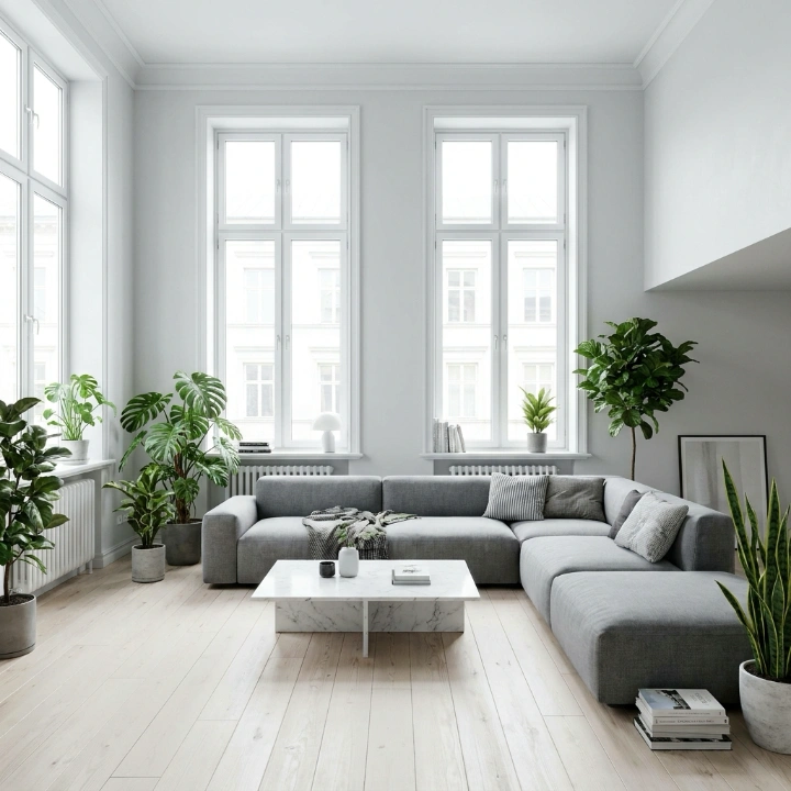 Architectural concept generated with the service